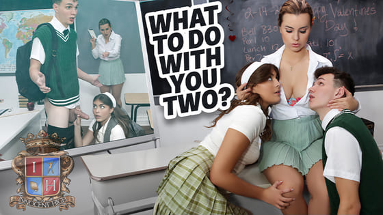 Jessie Rogers and Selina Bentz - My Teacher’s Horny Intervention