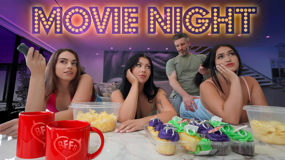 Sophia Burns, Holly Day and Nia Bleu – There Is Nothing Like Movie Night