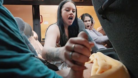 Madalina Moon - Wild Bus Ride Porn