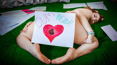 Naomi Ryder - Creampie Practice The Virgin Babysitter’s Surprise Visitor…