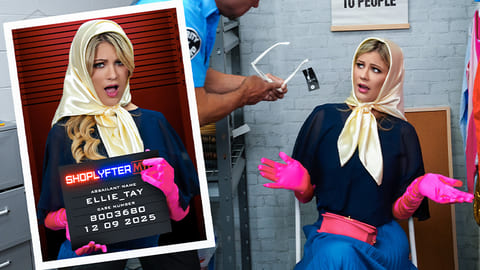 Ellie Tay - Case No. 8003680 - Busty Thief Sucks Her Way Out of Trouble